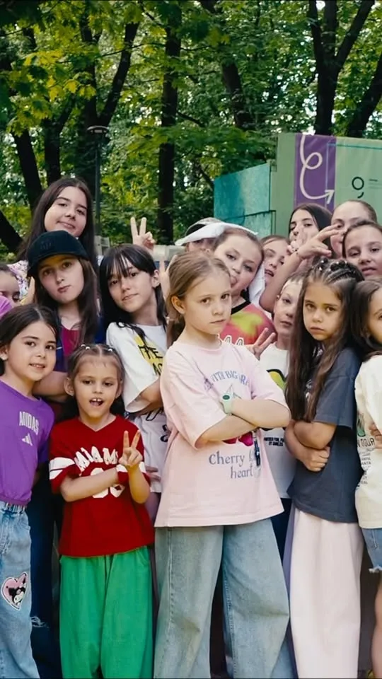 Copii de 4-7 ani la cursul de streetdance Best Move